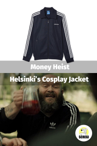 The black jack­et Adi­das Orig­i­nals